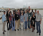 High school students toured the American Airlines maintenance hangar at Charlotte-Douglas International Airport as part of National Apprenticeship Week activities Nov. 2 to 6.