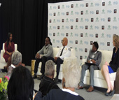 The Mayor’s Summit on Out-of-School Time kicked off with a panel discussion featuring representatives from the Public School Forum of North Carolina, Charlotte Mecklenburg Police Department and the Police Activities League afterschool program.